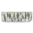 Pinos De Hoja, Azul Francés Y Musgo. - Fab Funky | Cuadro decorativo de Canvas Lab