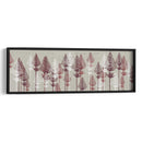 Pinos De Hoja, Vino - Fab Funky | Cuadro decorativo de Canvas Lab