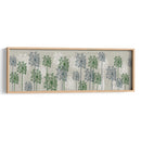 Árboles De Burbujas, Azul Francés Y Musgo. - Fab Funky | Cuadro decorativo de Canvas Lab