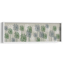 Árboles De Burbujas, Azul Francés Y Musgo. - Fab Funky | Cuadro decorativo de Canvas Lab