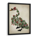 Cisne Encuadernado En Crema - Fab Funky | Cuadro decorativo de Canvas Lab