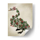 Cisne Encuadernado En Crema - Fab Funky | Cuadro decorativo de Canvas Lab