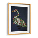 Cisne Encuadernado En Azul - Fab Funky | Cuadro decorativo de Canvas Lab