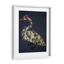 Cisne Encuadernado En Azul - Fab Funky | Cuadro decorativo de Canvas Lab