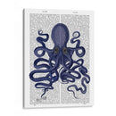 Octopus 9, Azul - Fab Funky | Cuadro decorativo de Canvas Lab