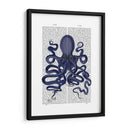 Octopus 9, Azul - Fab Funky | Cuadro decorativo de Canvas Lab