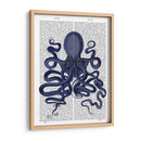 Octopus 9, Azul - Fab Funky | Cuadro decorativo de Canvas Lab