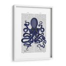 Octopus 9, Azul - Fab Funky | Cuadro decorativo de Canvas Lab