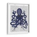 Octopus 9, Azul - Fab Funky | Cuadro decorativo de Canvas Lab