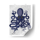 Octopus 9, Azul - Fab Funky | Cuadro decorativo de Canvas Lab