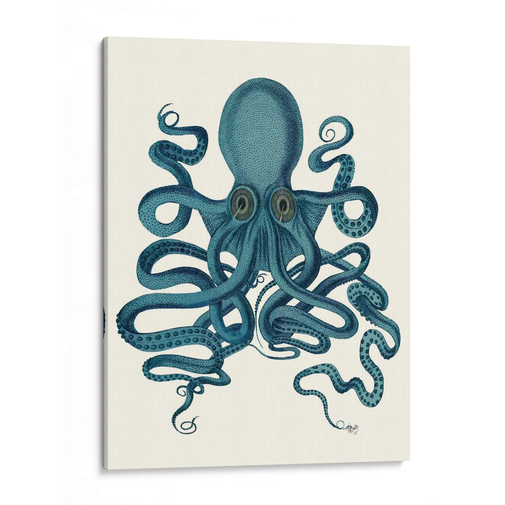 Octopus 9, Teal - Fab Funky | Cuadro decorativo de Canvas Lab