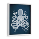 Octopus 9, Blanco - Fab Funky | Cuadro decorativo de Canvas Lab