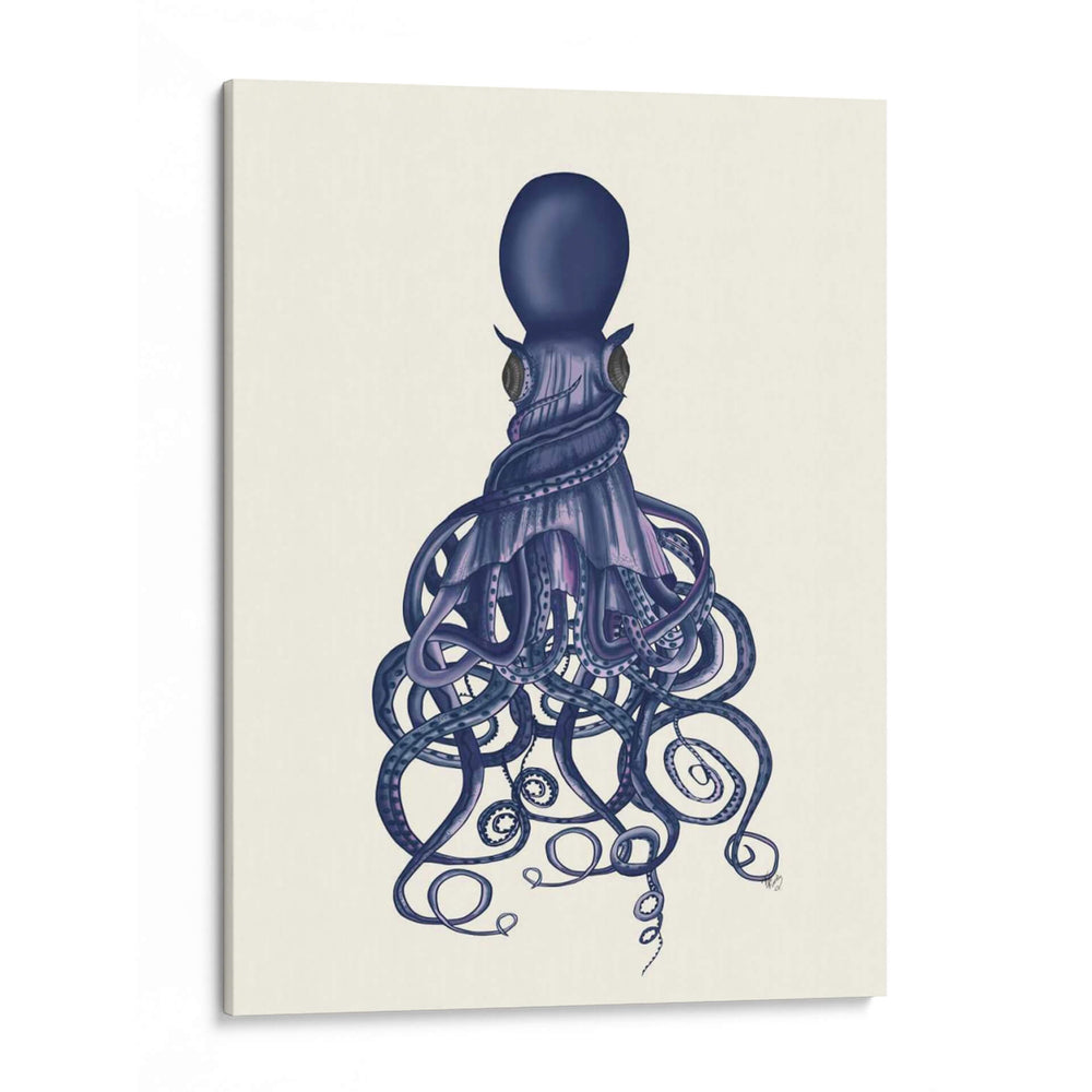Octopus, Azul Torcido - Fab Funky | Cuadro decorativo de Canvas Lab