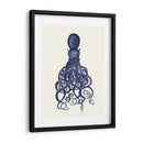 Octopus, Azul Torcido - Fab Funky | Cuadro decorativo de Canvas Lab