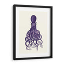 Pulpo, Torcido Púrpura - Fab Funky | Cuadro decorativo de Canvas Lab