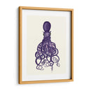 Pulpo, Torcido Púrpura - Fab Funky | Cuadro decorativo de Canvas Lab