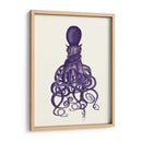 Pulpo, Torcido Púrpura - Fab Funky | Cuadro decorativo de Canvas Lab