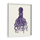 Pulpo, Torcido Púrpura - Fab Funky | Cuadro decorativo de Canvas Lab