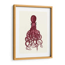 Pulpo, Rojo Torcido - Fab Funky | Cuadro decorativo de Canvas Lab