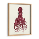 Pulpo, Rojo Torcido - Fab Funky | Cuadro decorativo de Canvas Lab