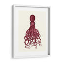 Pulpo, Rojo Torcido - Fab Funky | Cuadro decorativo de Canvas Lab