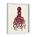 Pulpo, Rojo Torcido - Fab Funky | Cuadro decorativo de Canvas Lab