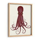Octopus 8, Rojo - Fab Funky | Cuadro decorativo de Canvas Lab