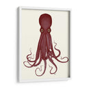 Octopus 8, Rojo - Fab Funky | Cuadro decorativo de Canvas Lab
