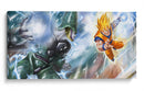 Cell vs Super Saiyan | Cuadro decorativo de Canvas Lab