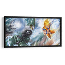 Cell vs Super Saiyan | Cuadro decorativo de Canvas Lab