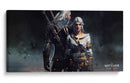Ciri and Geralt | Cuadro decorativo de Canvas Lab