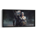 Ciri and Geralt | Cuadro decorativo de Canvas Lab
