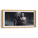 Ciri and Geralt | Cuadro decorativo de Canvas Lab
