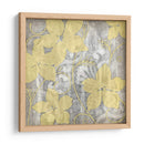 Amarillo Y Gris I - Jennifer Goldberger | Cuadro decorativo de Canvas Lab