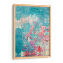 Embellished Teal Rose Garden I - Jennifer Goldberger | Cuadro decorativo de Canvas Lab