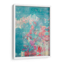 Embellished Teal Rose Garden I - Jennifer Goldberger | Cuadro decorativo de Canvas Lab
