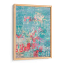 Embellished Teal Rose Garden Ii - Jennifer Goldberger | Cuadro decorativo de Canvas Lab