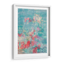 Embellished Teal Rose Garden Ii - Jennifer Goldberger | Cuadro decorativo de Canvas Lab