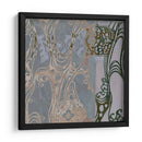 Medallones Y Damasco I - Jennifer Goldberger | Cuadro decorativo de Canvas Lab