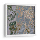Medallones Y Damask Ii - Jennifer Goldberger | Cuadro decorativo de Canvas Lab
