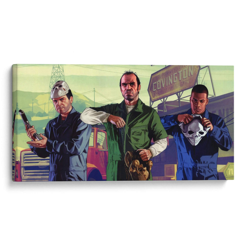 Costume time GTA | Cuadro decorativo de Canvas Lab