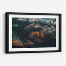 Cumbres doradas desde arriba | Cuadro decorativo de Canvas Lab