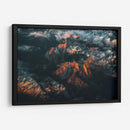 Cumbres doradas desde arriba | Cuadro decorativo de Canvas Lab