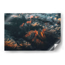 Cumbres doradas desde arriba | Cuadro decorativo de Canvas Lab