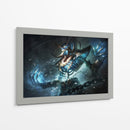 Dark Skull Magic Skeleton | Cuadro decorativo de Canvas Lab