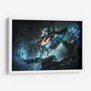 Dark Skull Magic Skeleton | Cuadro decorativo de Canvas Lab