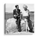 David Rothman y Albert Einstein | Cuadro decorativo de Canvas Lab