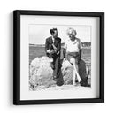 David Rothman y Albert Einstein | Cuadro decorativo de Canvas Lab