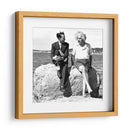 David Rothman y Albert Einstein | Cuadro decorativo de Canvas Lab