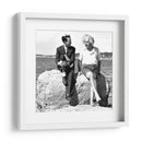 David Rothman y Albert Einstein | Cuadro decorativo de Canvas Lab